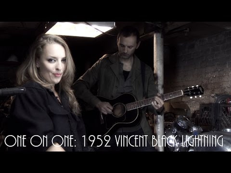 ONE ON ONE: Julia Haltigan - 1952 Vincent Black Lightning 09/23/13 New York City