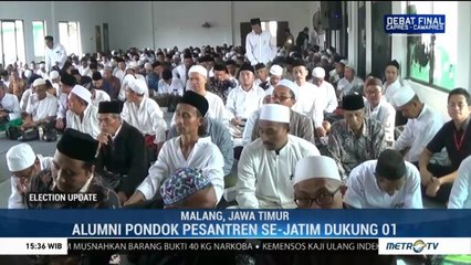 Dukungan untuk Jokowi-Ma'ruf di Berbagai Daerah