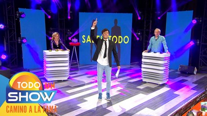 Aida Pierce y Ricardo Hill  en 'El Sabelotodo' para poner a pueba sus conocimientos.