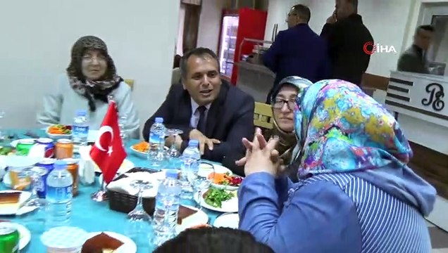Isparta Emniyetinden şehit ve gaziler onuruna vefa yemeği