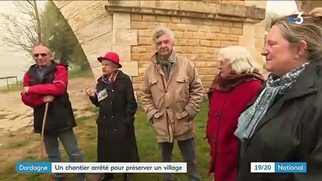 Dordogne : la justice fait arrêter un chantier pour préserver un village