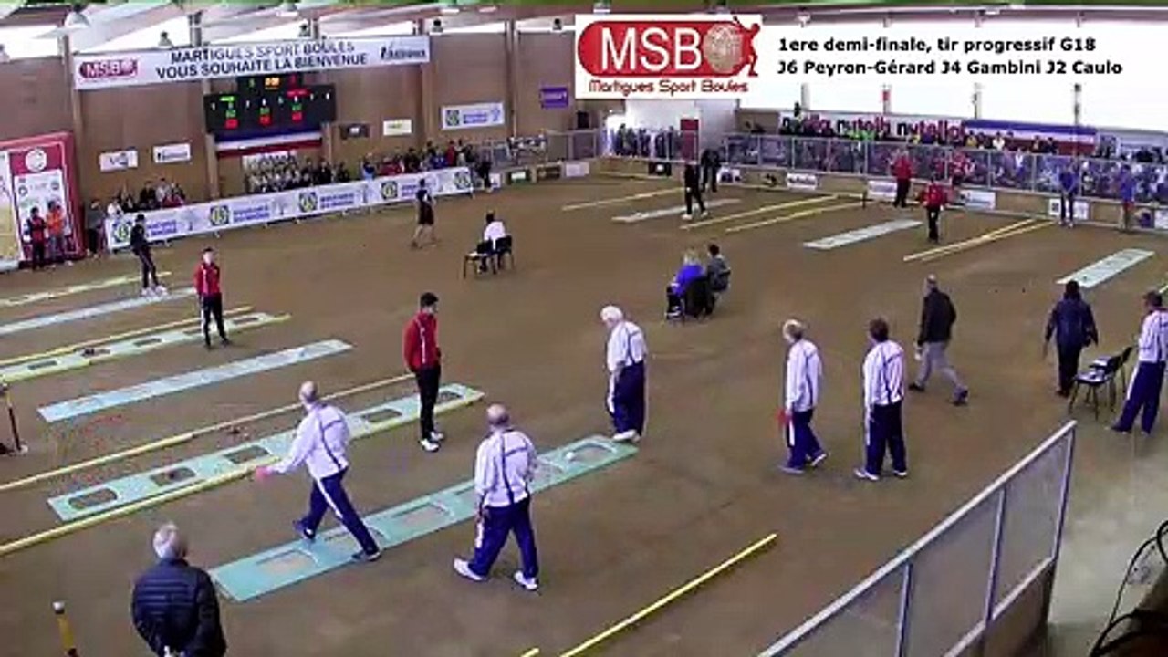 Première demi-finale, tir progressif G18, France Tirs, Martigues 2019