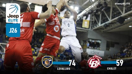 Jeep® ÉLITE : Levallois vs Cholet (J26)
