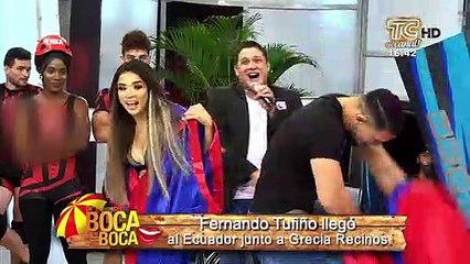 Fernando Tufiño quiere cercanía con su bebé