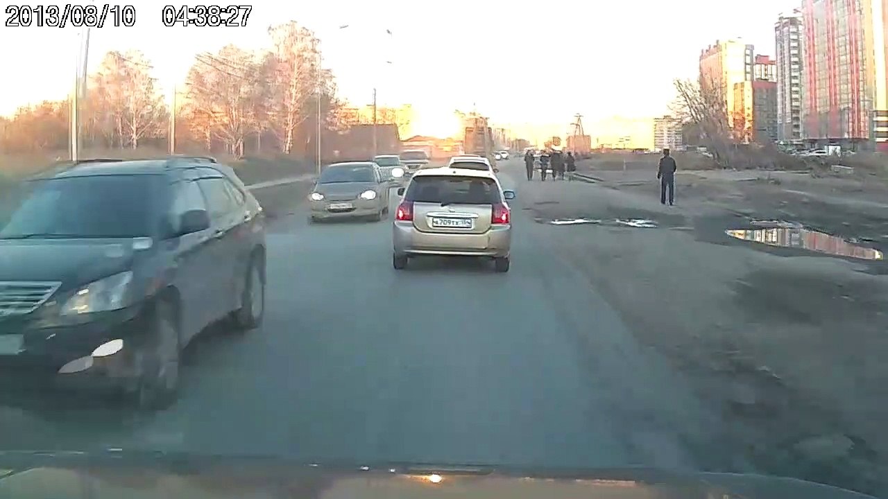 Concrete Slabs Slam Down on Passenger Bus