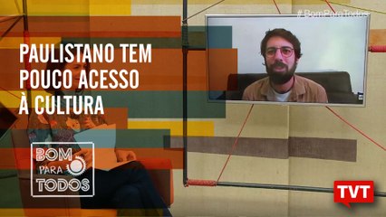 Pesquisa mostra que paulistano tem pouco acesso à cultura