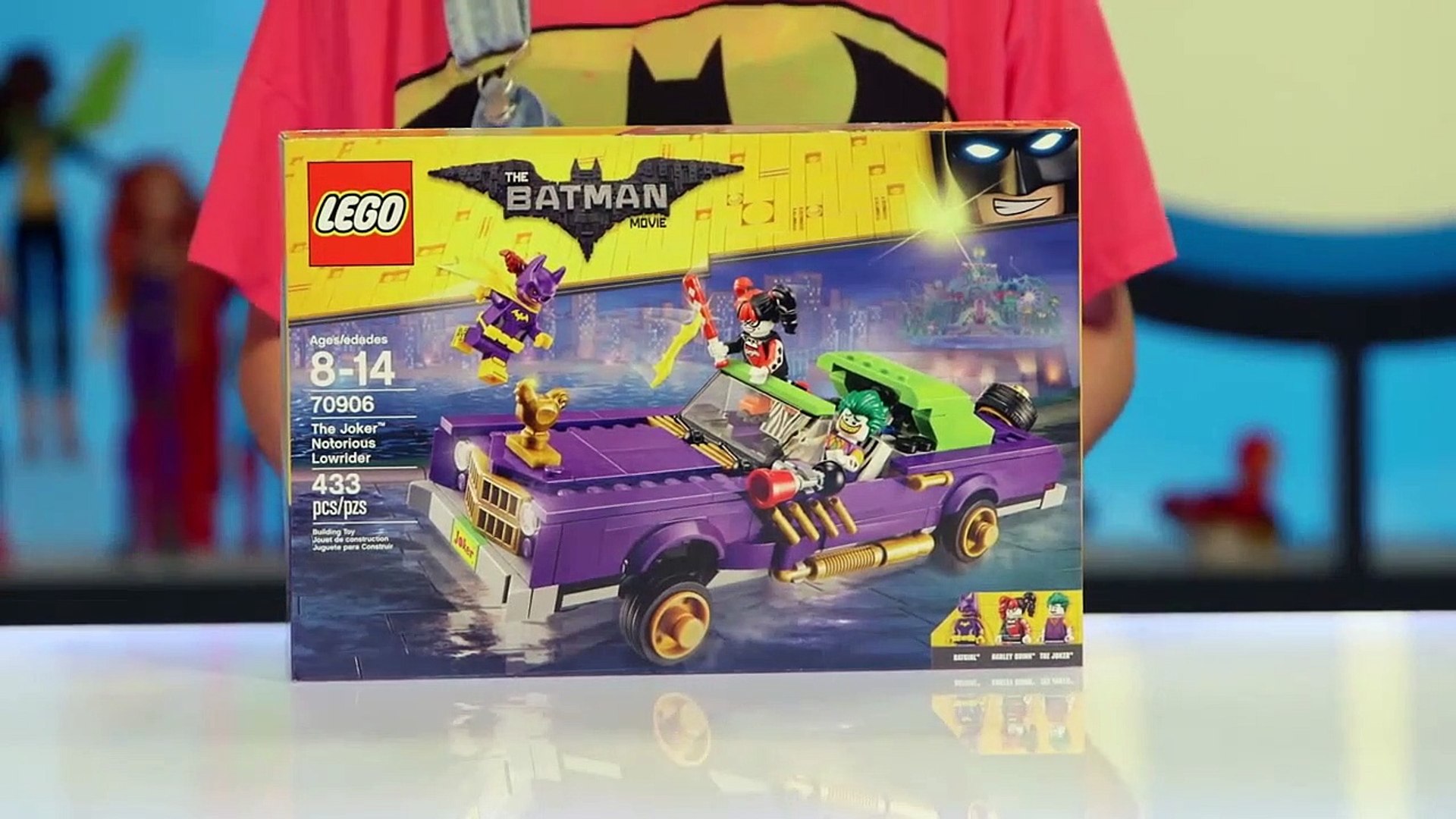 UNBOXING LEGO Batman Batmobile and Joker Lowrider | Kids SHOW - video  Dailymotion