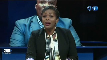 RTG - Le plateau du JT reçoit Monsieur Frederic Mamabenga Ylagou président FRAPES