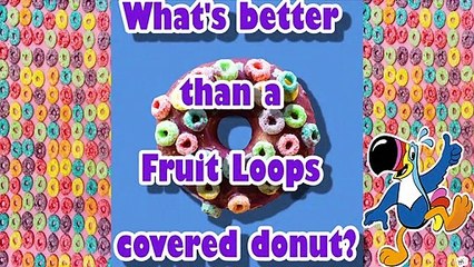 Hardee's Froot Loops Mini Donuts-Mukbang-Learn Colors While Taste Testing