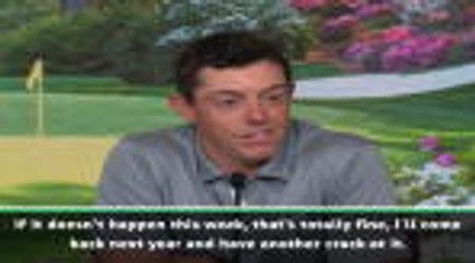 If I don't win, I'll try again next year - McIlroy