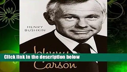 [NEW RELEASES]  Johnny Carson by Henry Bushkin