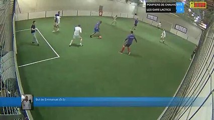 But de Emmanuel (5-3) - POMPIERS DE CHAUVIGNY  Vs LES GARS LACTICS - 09/04/19 20:00 - LIGUE 2
