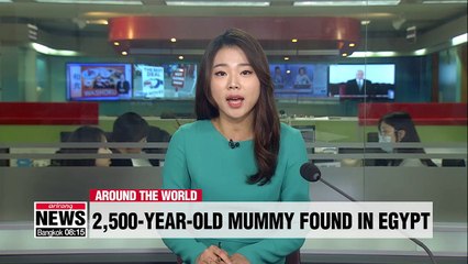 Egypt unveils 2,500-year-old mummy at forgotten cemetery