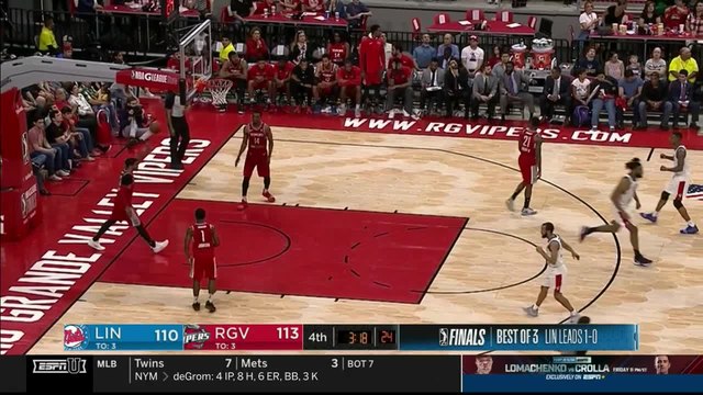 Theo Pinson Posts 32 points & 11 rebounds vs. Rio Grande Valley Vipers