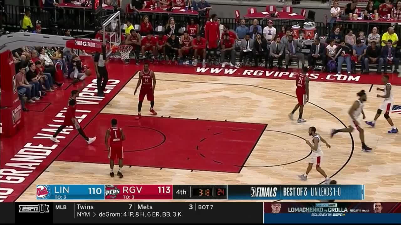 Theo Pinson (32 points) Highlights vs. Rio Grande Valley Vipers