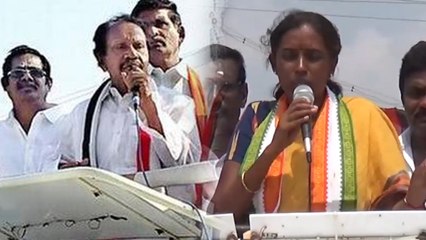 பெண்களை தகாத வார்த்தைகளால் சொல்ல நீங்கள் யார் காங்கிரஸ் கட்சியின்  வேற்பாளர் ஜோதிமணி பேட்டி