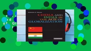 Full E-book  China and India in the Age of Globalization  Best Sellers Rank : #4
