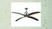 Craftmade TRD60PLN4 Tyrod Polished Nickel 60 Inch Great Room Ceiling Fan with Remote