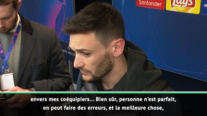 Quarts - Lloris : "Il faut répondre aux critiques sur le terrain"