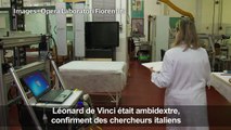 Léonard de Vinci était ambidextre (chercheurs italiens)