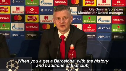 Champions League: Man Utd prepare to face FC Barcelona