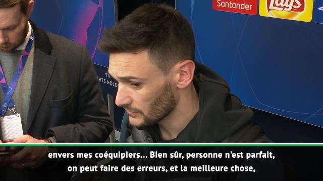 Lloris : Il faut répondre aux critiques sur le terrain