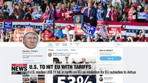 U.S. considering tariffs on US$ 11 bil. of EU products