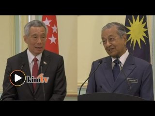 M'sia, Singapura setuju cari penyelesaian isu perjanjian air