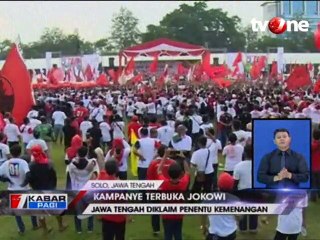 Kampanye di Solo, Jokowi Targetkan Suara di Atas 90 Persen