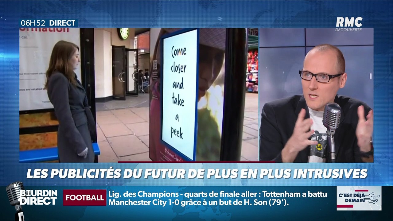 La chronique d'Anthony Morel : Les publicités du futur de plus en plus intrusives - 10/04