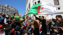 شاهد: احتجاجات في الجزائر ضد تعيين عبد القادر بن صالح رئيسا مؤقتا للبلاد