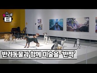 꿈의숲 아트센터 ‘반짝’ 반려동물과 함께 보는 미술 [ARTPOT 아트팟] 1회