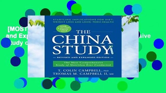 [MOST WISHED] The China Study: Revised and Expanded Edition: The Most Comprehensive Study of