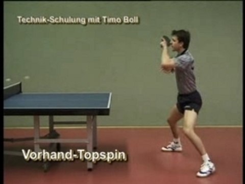 Table Tennis - Forehand Topspin (Timo Boll)