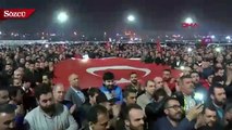 Yenikapı’da Uber şoförleri eylem yaptı