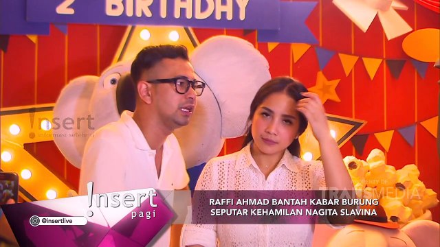INSERT - Raffi Ahmad Bantah Kabar Kehamilan Nagita Slavina