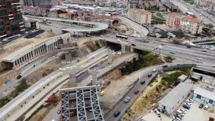 İstanbul trafiğini çözecek proje havadan görüntülendi