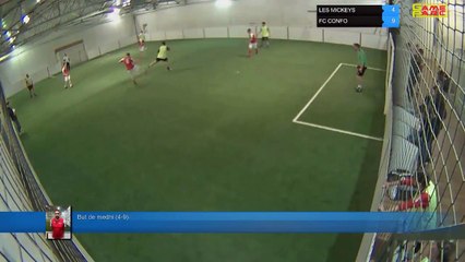 But de medhi (4-9) - LES MICKEYS Vs FC CONFO  - 09/04/19 21:00 - LIGUE 4  - Poitiers Game Parc