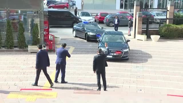 İyi Parti Genel Başkanı Akşener, CHP Genel Merkezi'ne Geldi