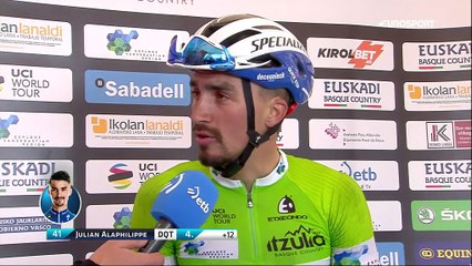 Alaphilippe : "Des montées comme ça, c'est parfait pour moi"