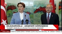 Akşener ve Kılıçdaroğlu'ndan açıklama: Erdoğan ergen tribini, ergen sinirini...