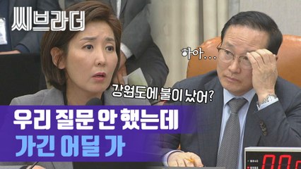 ‘가긴 어딜 가’ 강원도 고성 산불에도 정의용 안보실장 운영위에 붙잡은 자유한국당 [C브라더]