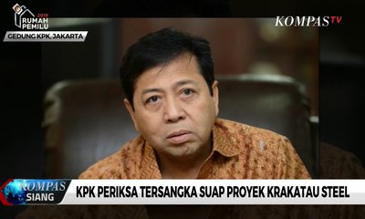 KPK Periksa Tersangka Suap Proyek Krakatau Steel