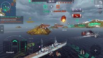 FRIANT Cruiser Warship Battle Road to Victory | World Of Warship Blitz Gameplay #6