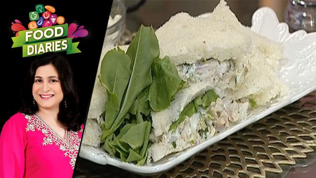 Chicken Salad Sandwich Recipe by Chef Zarnak Sidhwa 9 April 2019