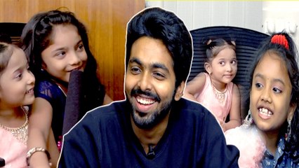 Watchman | GV Prakash Fun With Kids | படத்துக்கு பேர் வச்சீங்களே! நாய்க்கு சோறு வச்சீங்களா?- வீடியோ