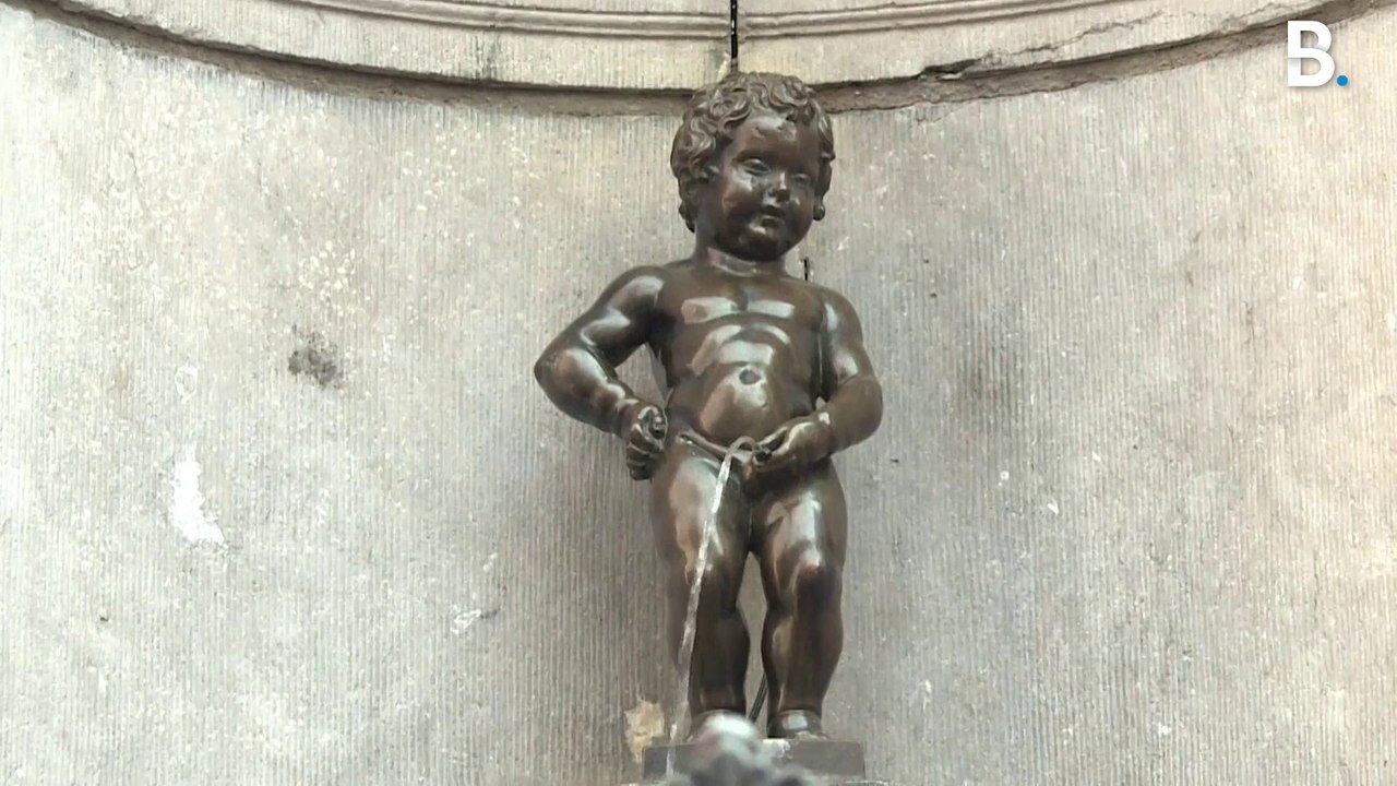 Le Manneken-Pis enfin éco-responsable ! Il gaspillait 1500 litres d’eau potable par jour