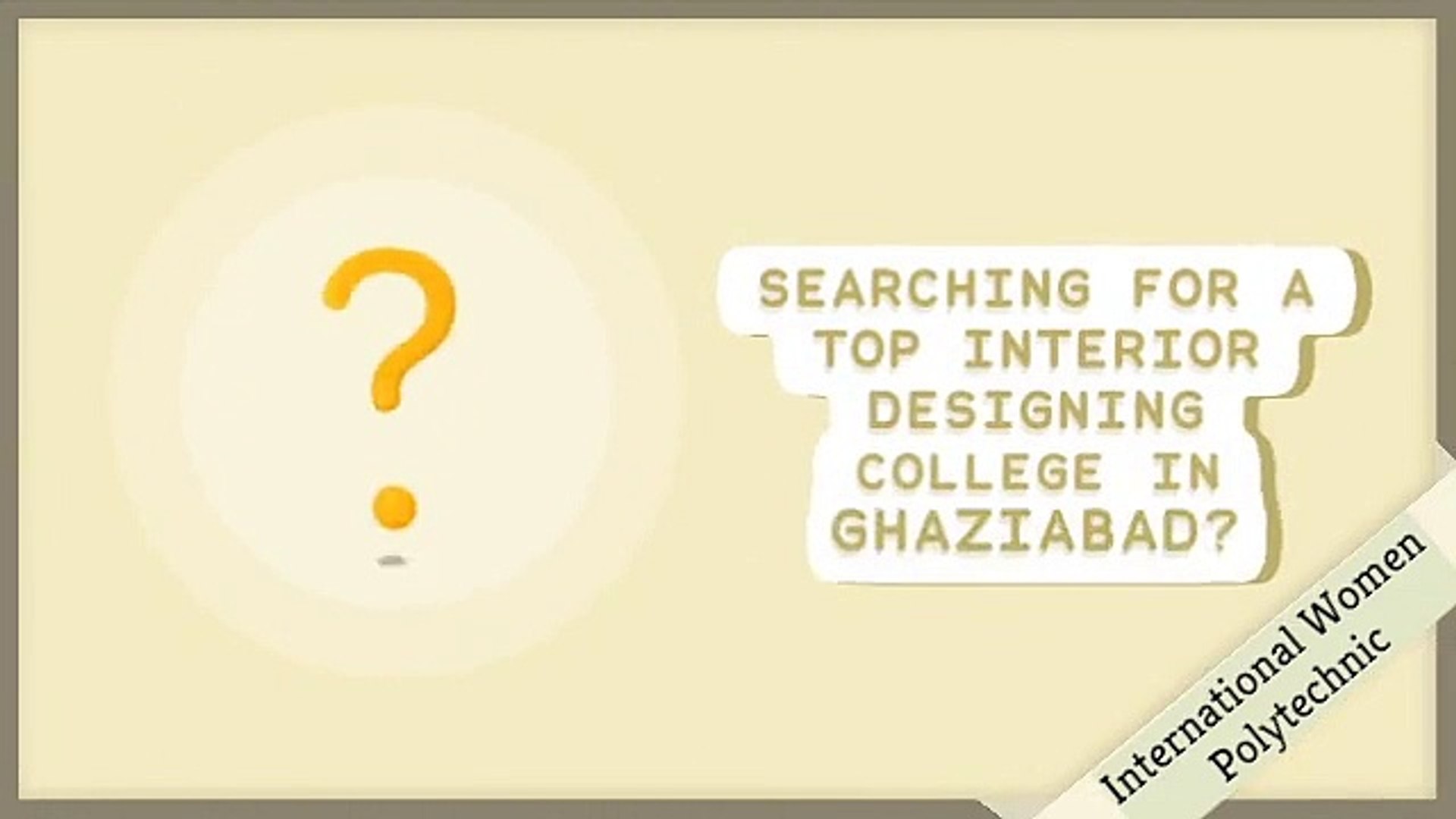 Interior Designing College In Ghaziabad Video Dailymotion