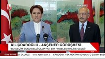 Akşener ve Kılıçdaroğlu'ndan ortak açıklama