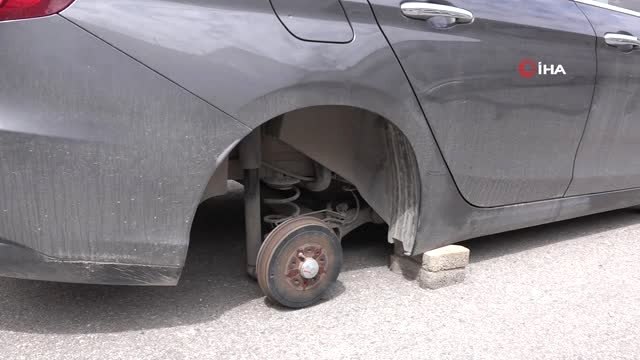 Aracını Bu Halde Görünce Hayatının Şokunu Yaşadı